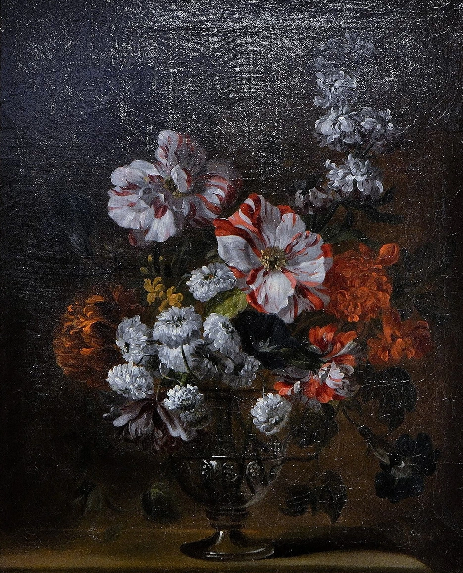 Fiori in un vaso di vetro - Museo delle Belle Arti e dell'Archeologia, Besançon